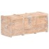 Baúl de almacenamiento de madera maciza de acacia 90x40x40