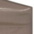 Carpa para fiestas plegable gris taupe 3x6