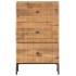 Aparador de madera maciza de mango 45x30x75
