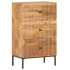 Aparador de madera maciza de mango 45x30x75