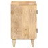 Mesita de noche tallada de madera maciza de mango 40x30x50