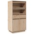 Aparador alto de madera maciza de pino 60x40x116,5