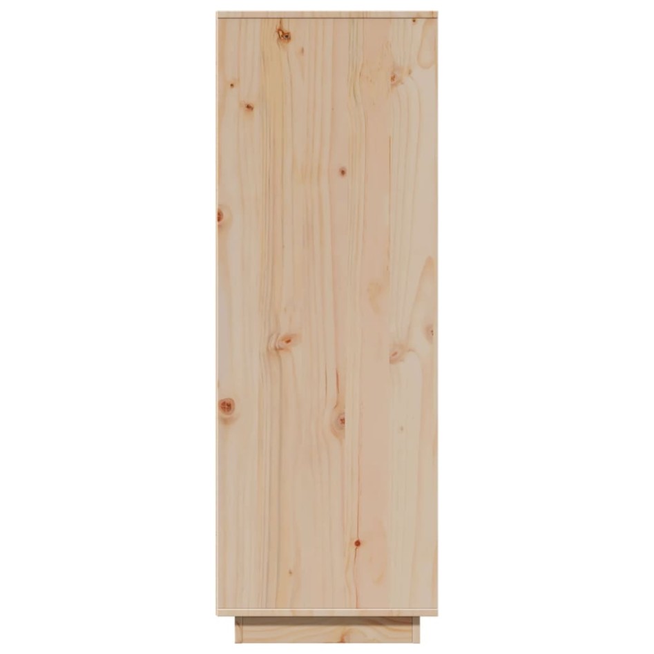 Aparador alto de madera maciza de pino 60x40x116,5
