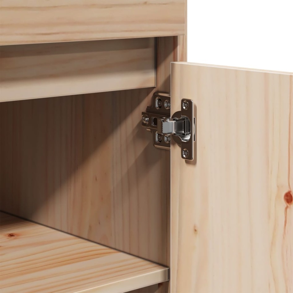 Aparador alto de madera maciza de pino 60x40x116,5