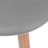 Sillas de comedor 2 unidades plástico