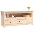 Mueble de TV de madera maciza de pino 114x35x52
