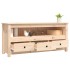 Mueble de TV de madera maciza de pino 114x35x52