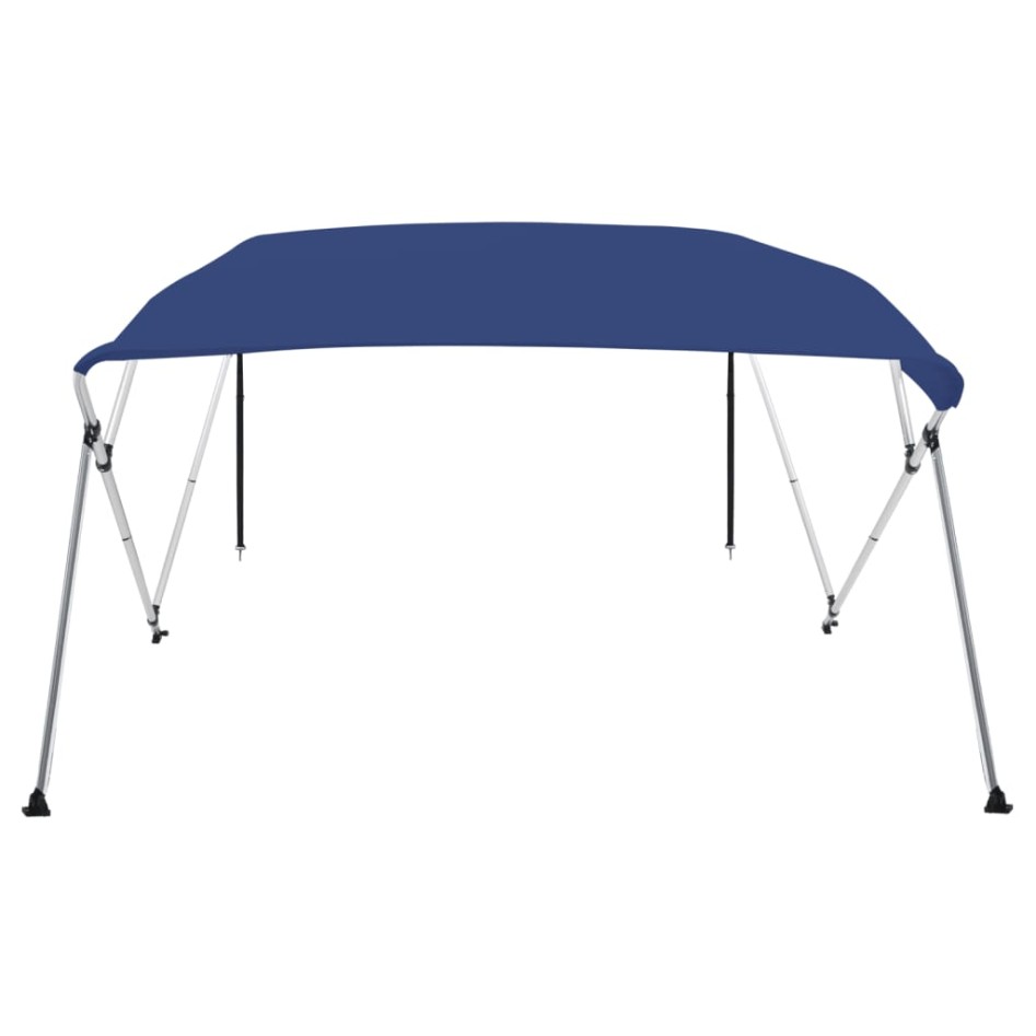 Toldo Bimini de 4 arcos azul 243x210x137