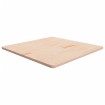 Tablero de mesa cuadrada madera de roble sin tratar 90x90x2,5cm