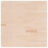 Tablero de mesa cuadrada madera de roble sin tratar
