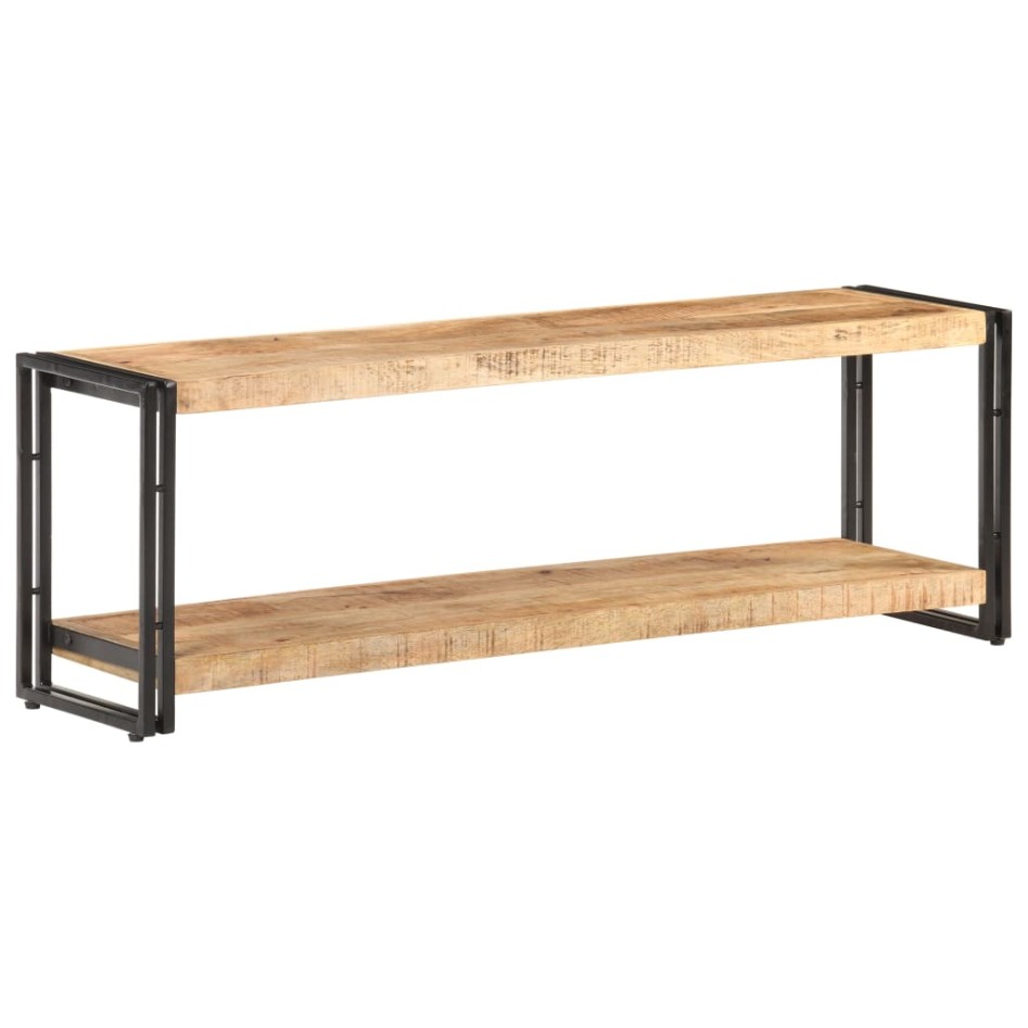Mueble para TV de madera maciza de mango rugosa 120x30x40