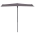 Madison Sombrilla para balcón Sun Wave gris taupe 270x150 cm