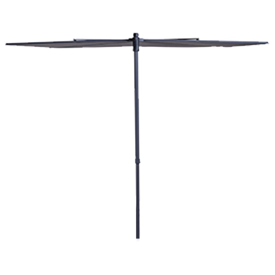 Madison Sombrilla para balcón Sun Wave gris taupe 270x150 cm