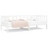 Sofá cama sin colchón madera maciza de pino blanco 80x200