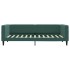 Sofá cama sin colchón terciopelo verde oscuro 100x200