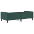 Sofá cama sin colchón terciopelo verde oscuro 100x200