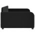 Sofá cama sin colchón terciopelo negro 100x200