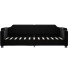 Sofá cama sin colchón tela negro 80x200