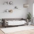 Sofá cama sin colchón tela gris taupe 80x200