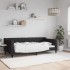 Sofá cama sin colchón tela negro 90x190