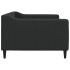Sofá cama sin colchón tela negro 90x190