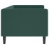 Sofá cama sin colchón terciopelo verde oscuro 80x200