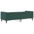 Sofá cama sin colchón terciopelo verde oscuro 80x200