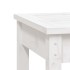 Banco de jardín de 2 plazas madera maciza pino 203,5x44x45