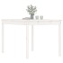 Mesa de jardín madera maciza pino blanco 121x82,5x76