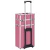 Maletín trolley de maquillaje de aluminio