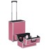Maletín trolley de maquillaje de aluminio
