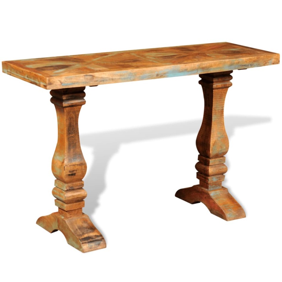 Mesa consola de madera maciza