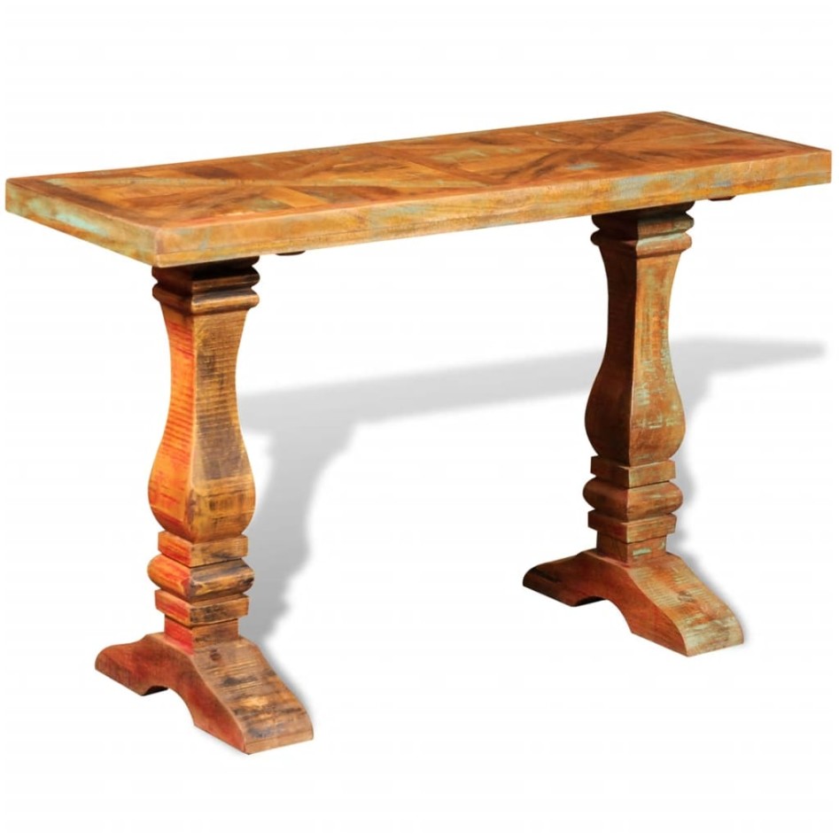 Mesa consola de madera maciza
