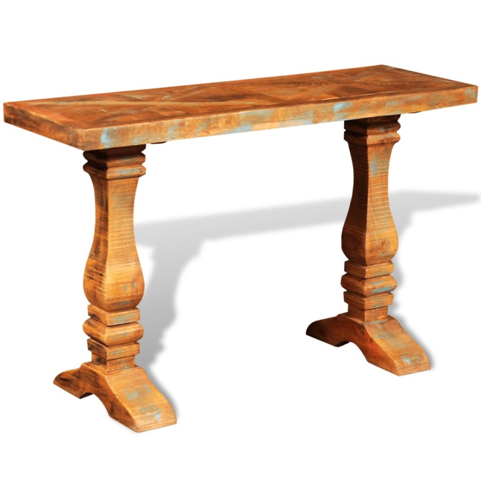 Mesa consola de madera maciza