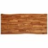 Mesa de comedor con borde vivo madera maciza acacia