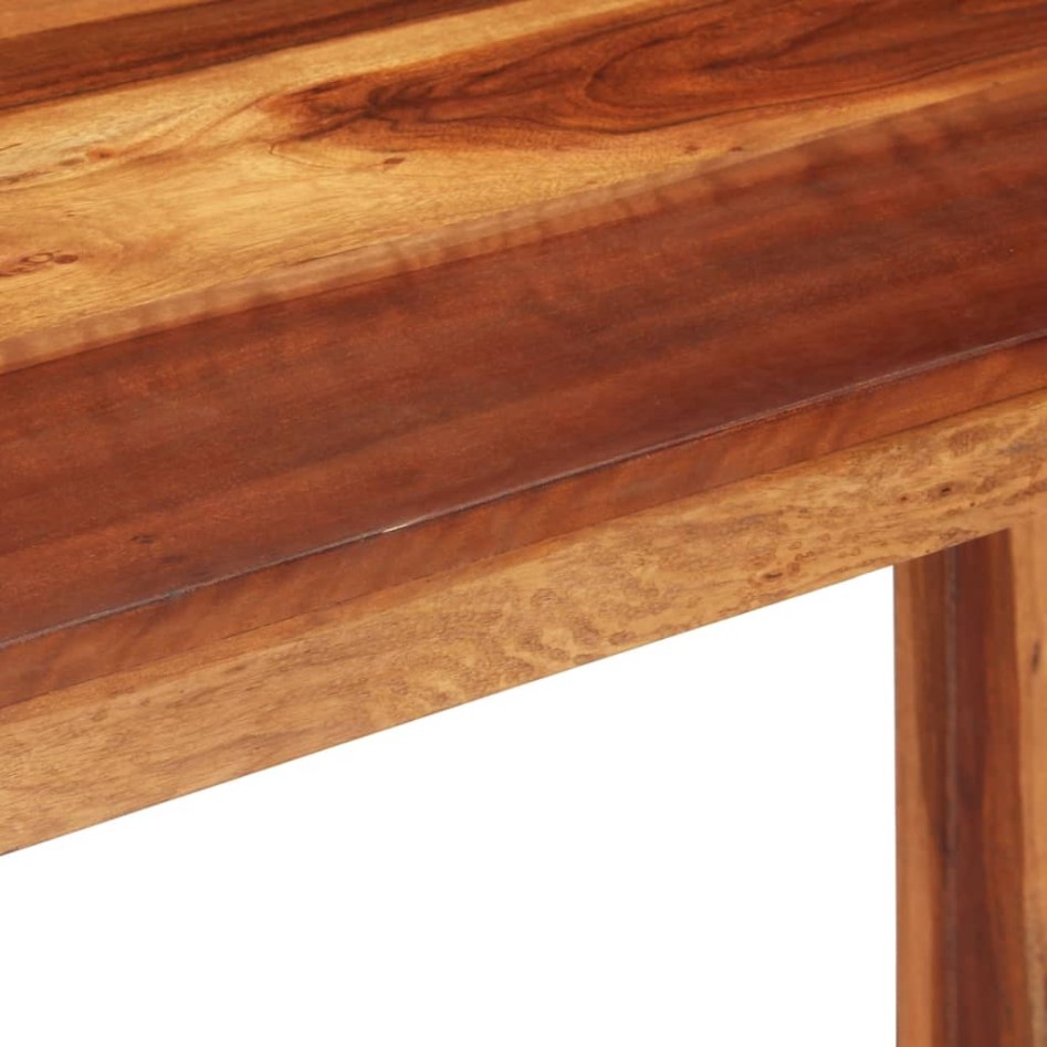 Mesa de comedor madera maciza de acacia 110x50x76