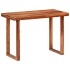 Mesa de comedor madera maciza de acacia 110x50x76