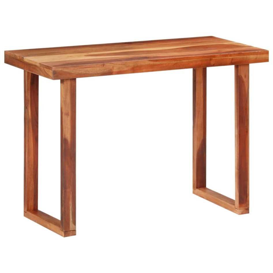 Mesa de comedor madera maciza de acacia 110x50x76