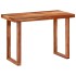 Mesa de comedor madera maciza de acacia 110x50x76