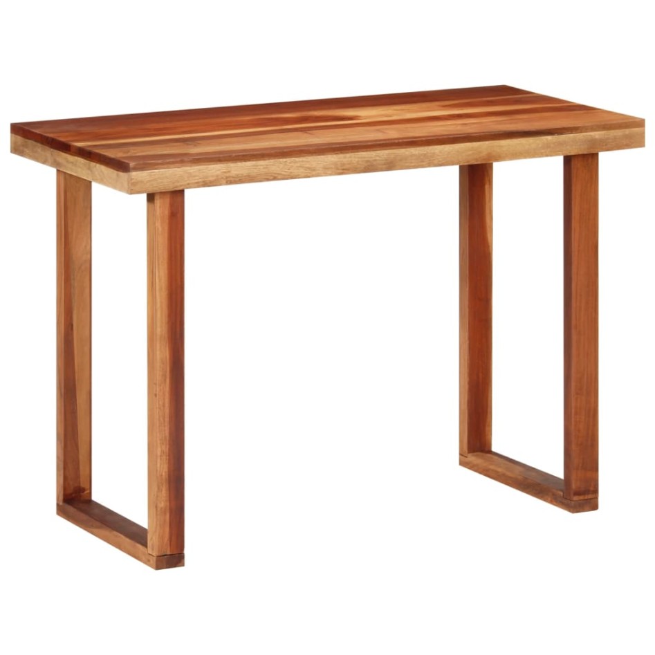 Mesa de comedor madera maciza de acacia 110x50x76