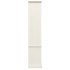Armario con vitrina VIGO madera maciza pino blanco 85x35x170