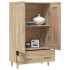 Aparador madera contrachapada color roble Sonoma 70x31x115