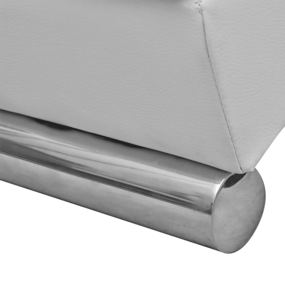 Diván de cuero sintético