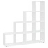 Estantería forma de escalera madera contrachapada blanco