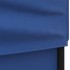 Carpa para fiestas plegable con paredes laterales azul 3x3
