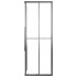 Cabina de ducha ESG esmerilado negro 90x70x180