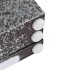 Biombo divisor plegable 228x170 cm bus Londres blanco y