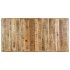 Mesa de comedor madera maciza de mango rugosa 160x80x75