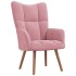 Sillón de relax de terciopelo