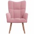 Sillón de relax de terciopelo